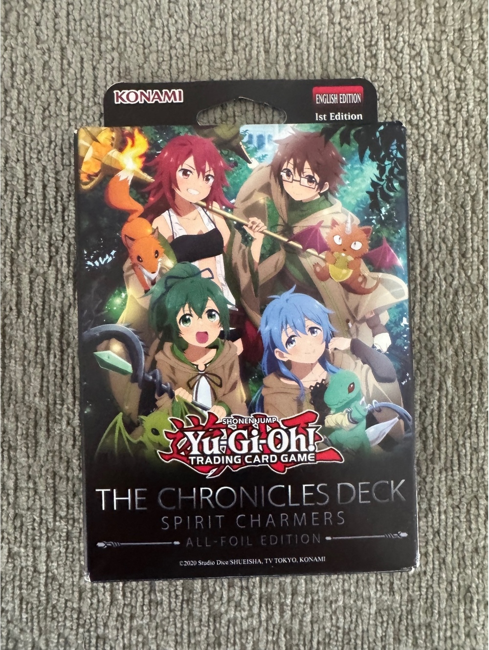 Yu-Gi-Oh! The Chronicles Deck Spirit Charmers 1st Edition